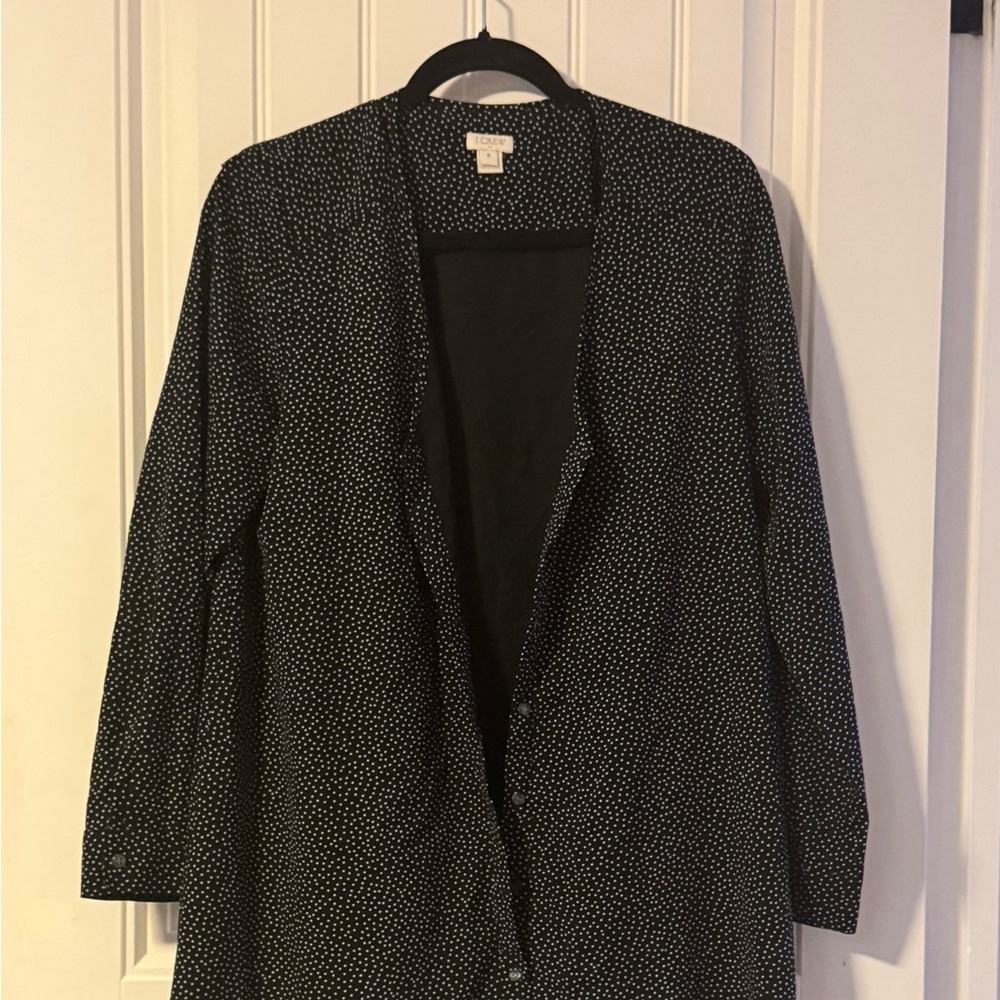 JCrew Polkadot Sheath Dress - M